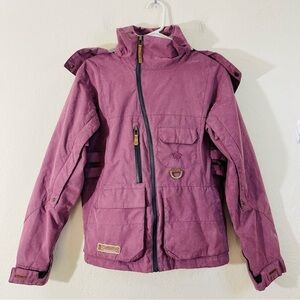 Allyance Special Ops Jacket UltraSuede Snowboarding Faux Fur Jacket XS Pockets